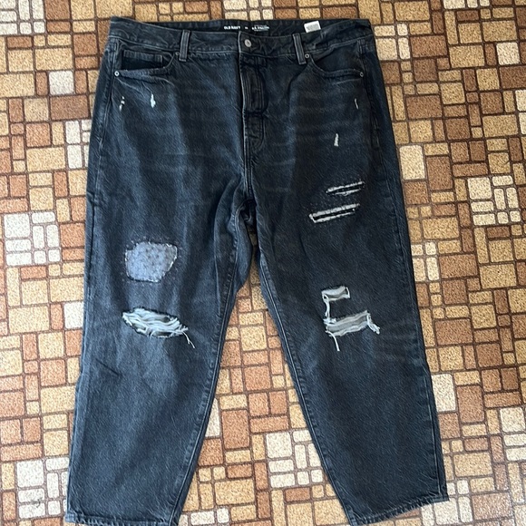 Extra High Rise OG Straight Old Navy Plus Size Jeans - Picture 1 of 4